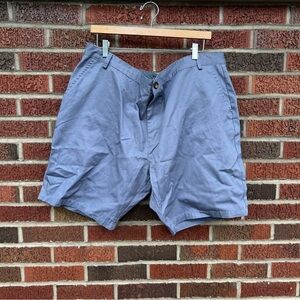 Distortion Gray Flat Front Chino Shorts